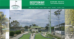 Desktop Screenshot of deceptionbaydrivingrange.com.au